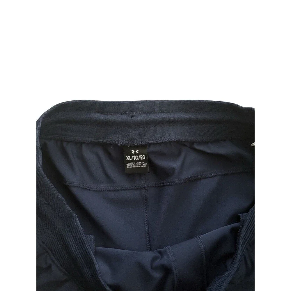 Under Armour Men's Sportstyle Joggers Regular, Navy/Black, Size XL - Picture 4 of 6